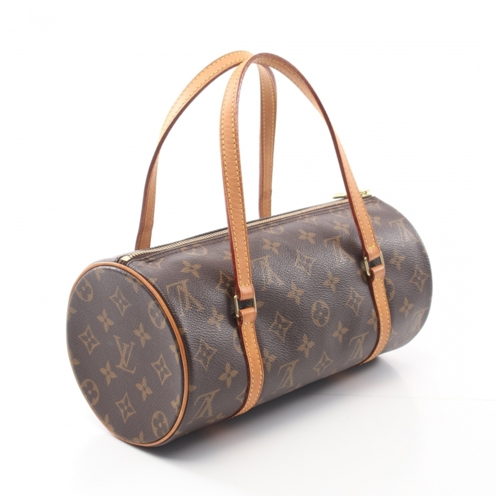 Louis Vuitton Papillon 26 Monogram Handbag Brown